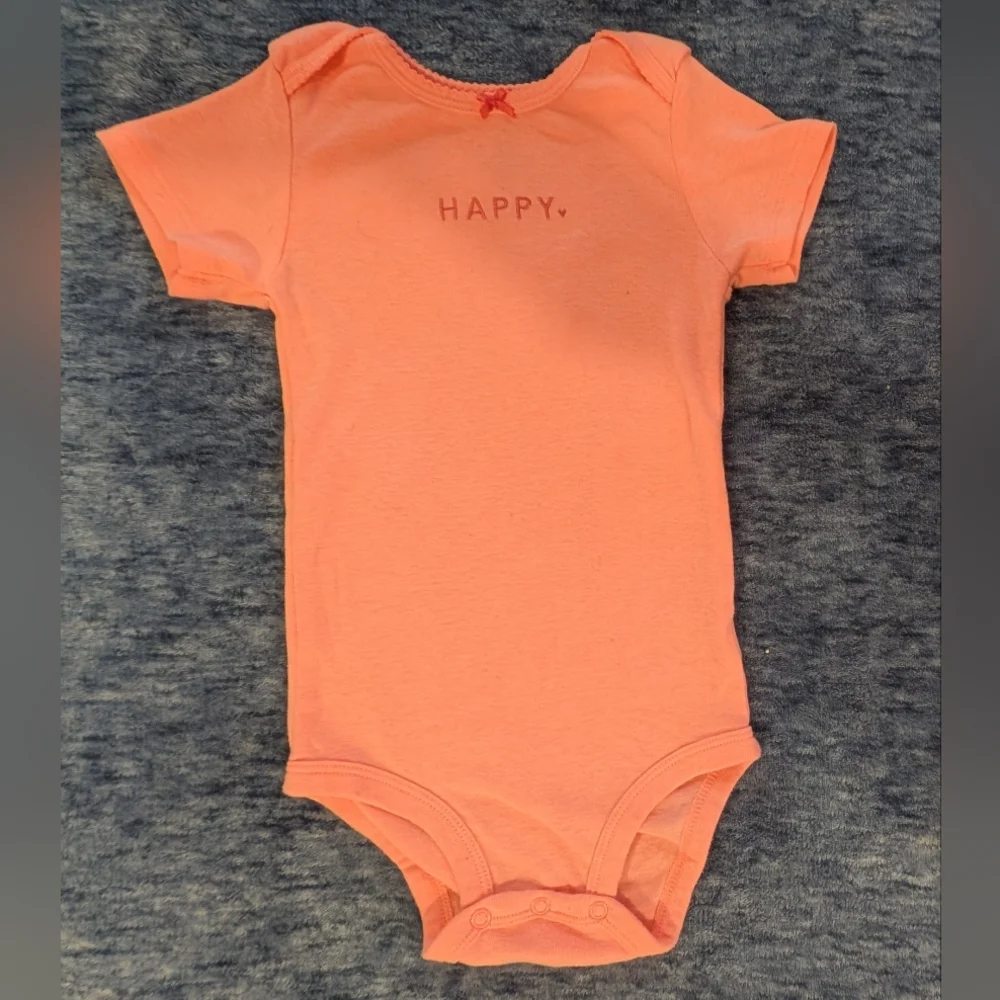 Carter's Pink and Peach Kids One Pieces Set
